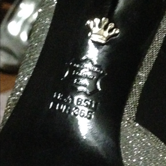 Nina Carrie Luna Steel Heels Sz 6.5 - Picture 4 of 5